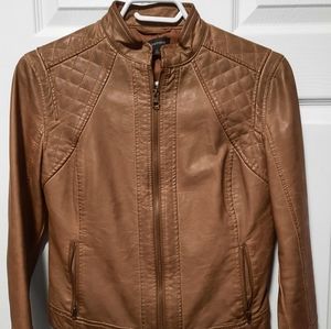 Lord & Taylor Faux Leather Women's Jacket - Size 0